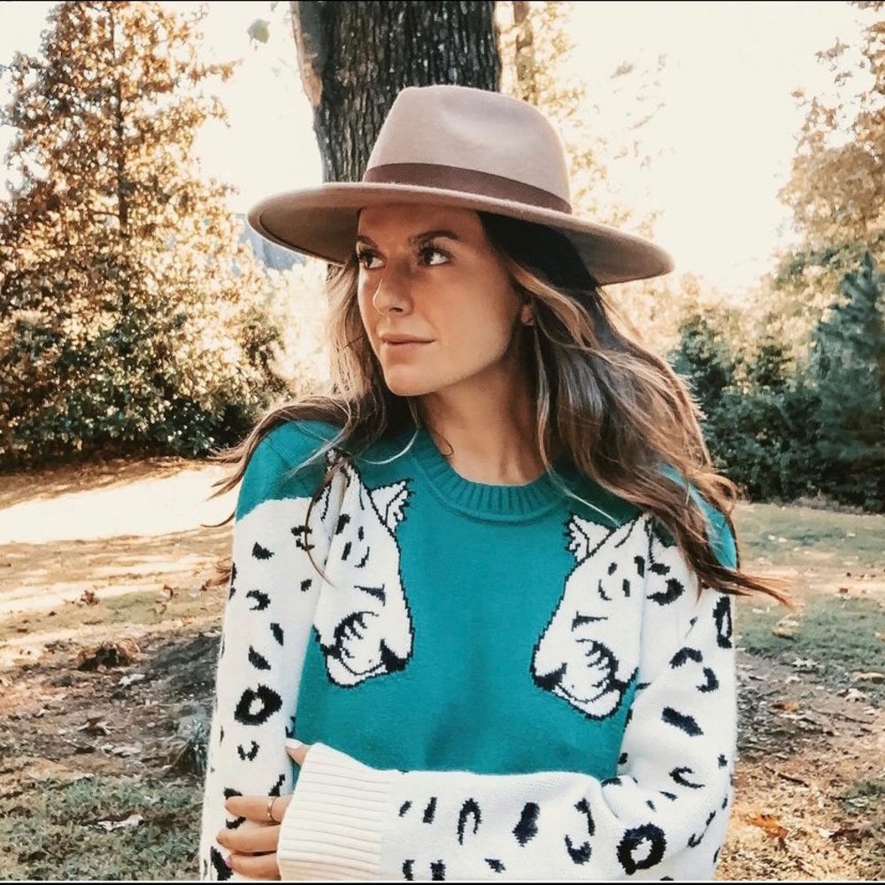 Mink Pink leopard sweater